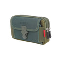Men's Tactical MOLLE Belt Pouch – Canvas Phone Holster Bag Tactical Belt Pouch Qme green