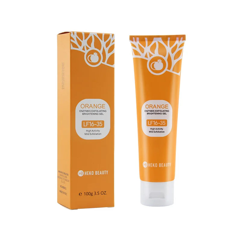 Orange Exfoliating Gel Body Scrub – Smooth Skin | Qme Body Exfoliating Scrub Qme A-1pcs