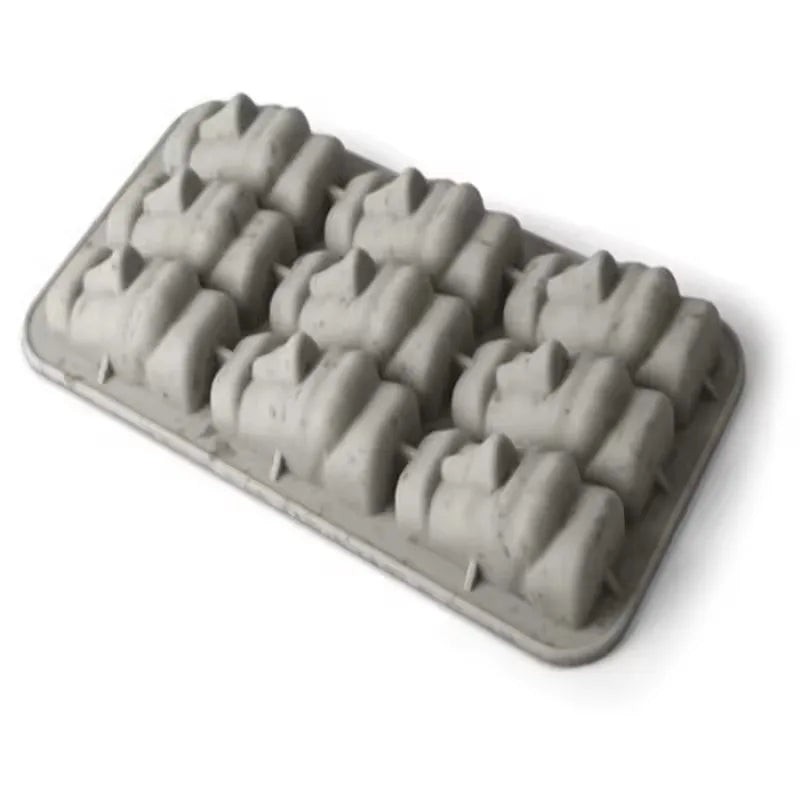 Moai Stone Face Silicone Ice Cube Mold – Whiskey & Cocktail Tray Silicone Ice Cube Mold Qme