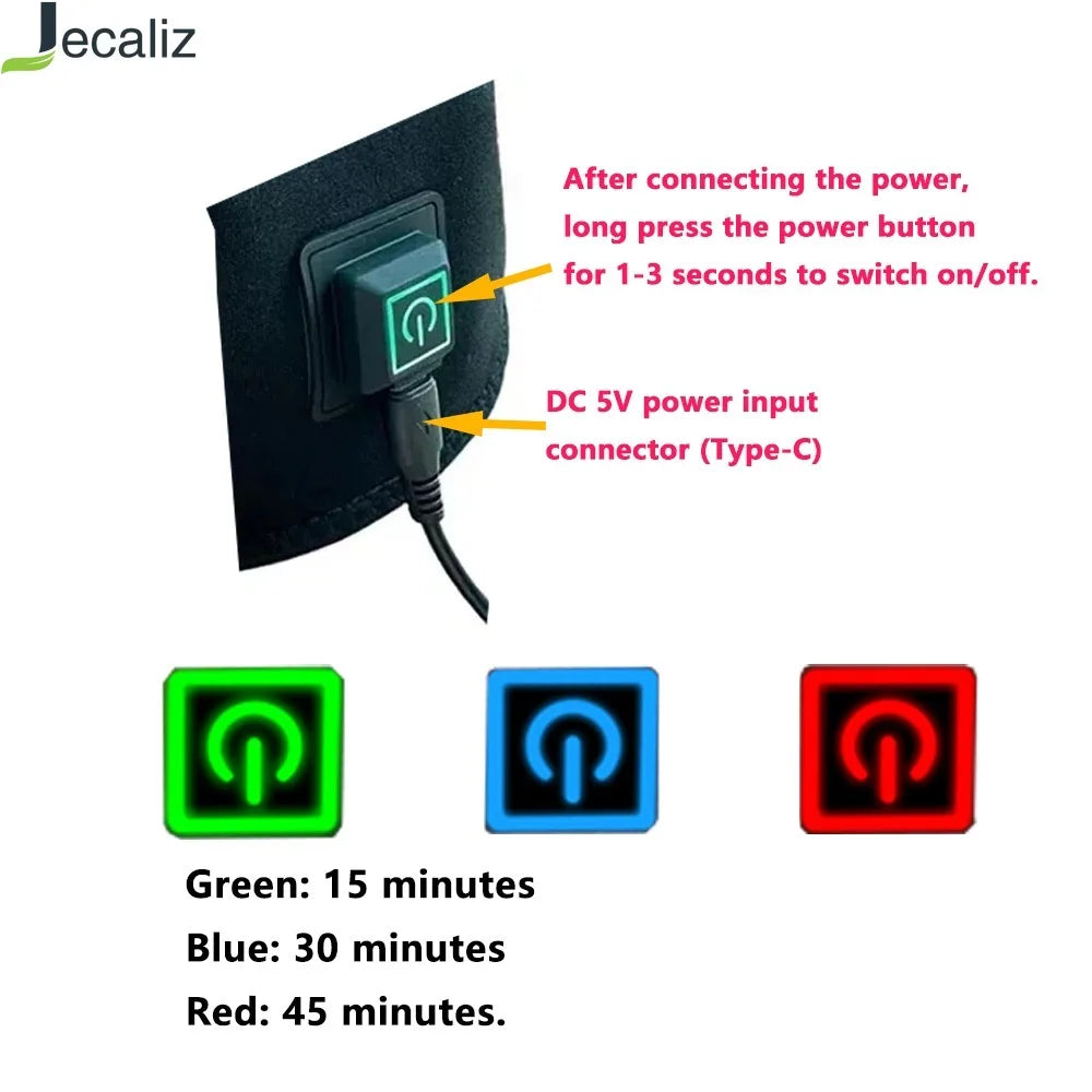 LED Red Light Therapy Glove 660nm 850nm Infrared Hand Wellness Red Light Therapy Glove Qst