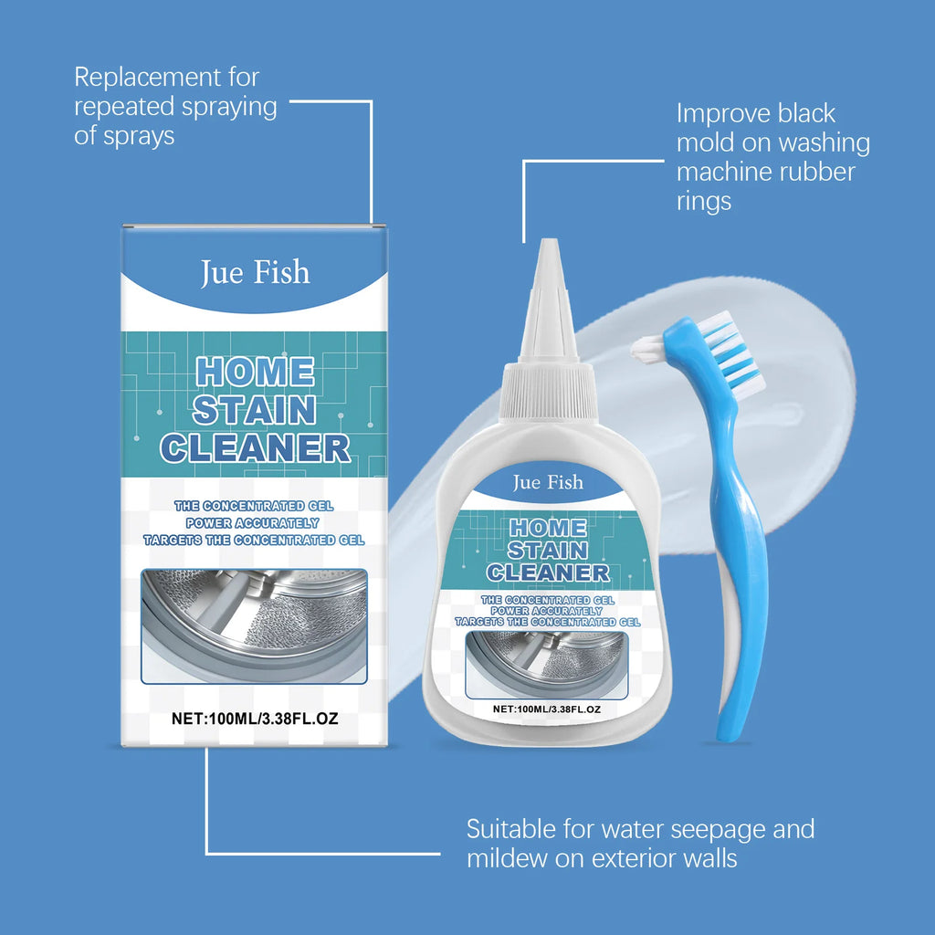 Multipurpose Mildew & Stain Remover Gel 100g | Jue-Fish Household Cleaning Gel Qst