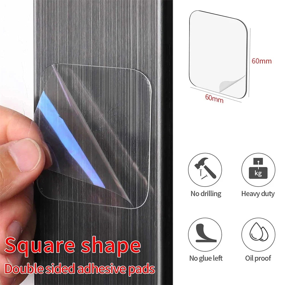 Heavy Duty Double-Sided No-Trace Mounting Tape Squares Mounting Tape Pads Qme