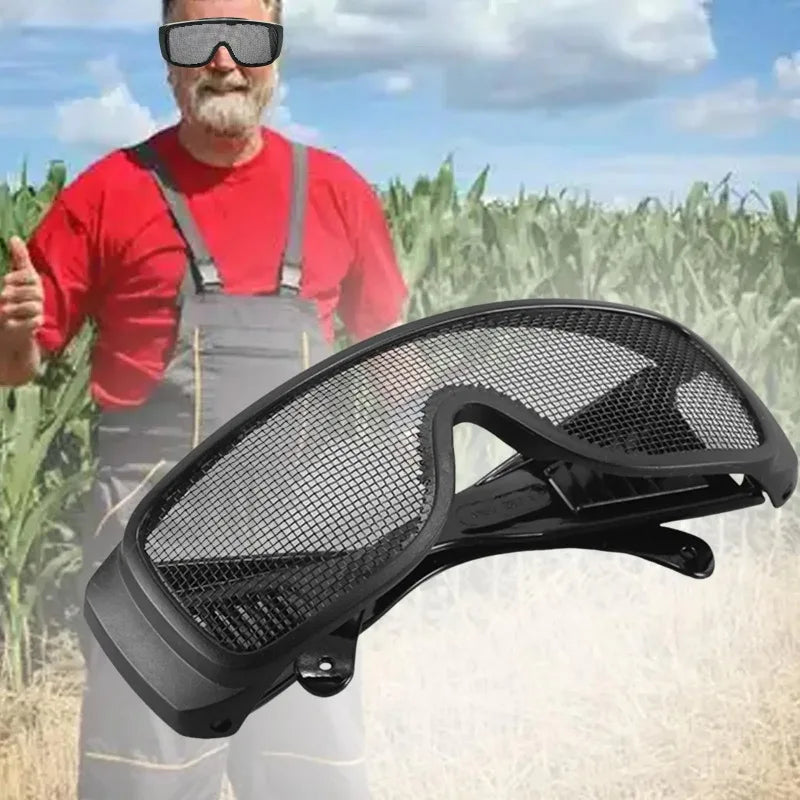 Wire Mesh Safety Goggles – Impact Resistant Eye Protection Safety Goggles Qme
