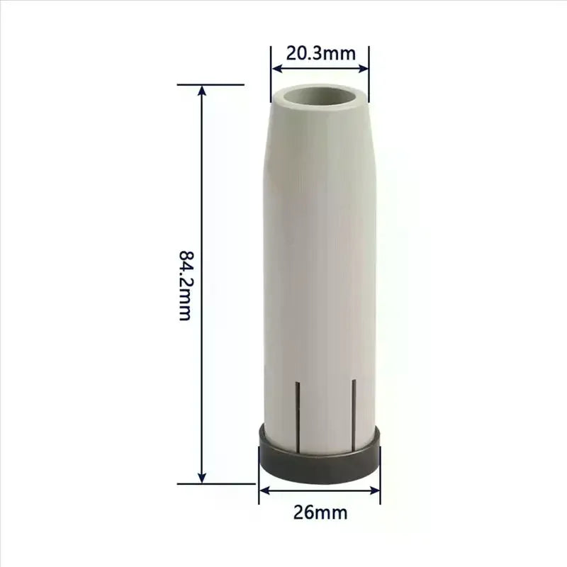 MIG MAG Welding Torch Gas Nozzle Tip Holder 24KD 36KD Welding Torch Accessory Qme