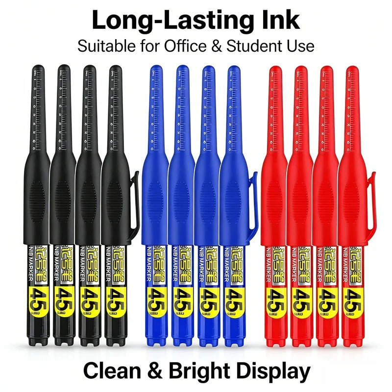 Waterproof Deep Hole Marker Pens – 45mm Long Nib Deep Hole Marker Pen Qme