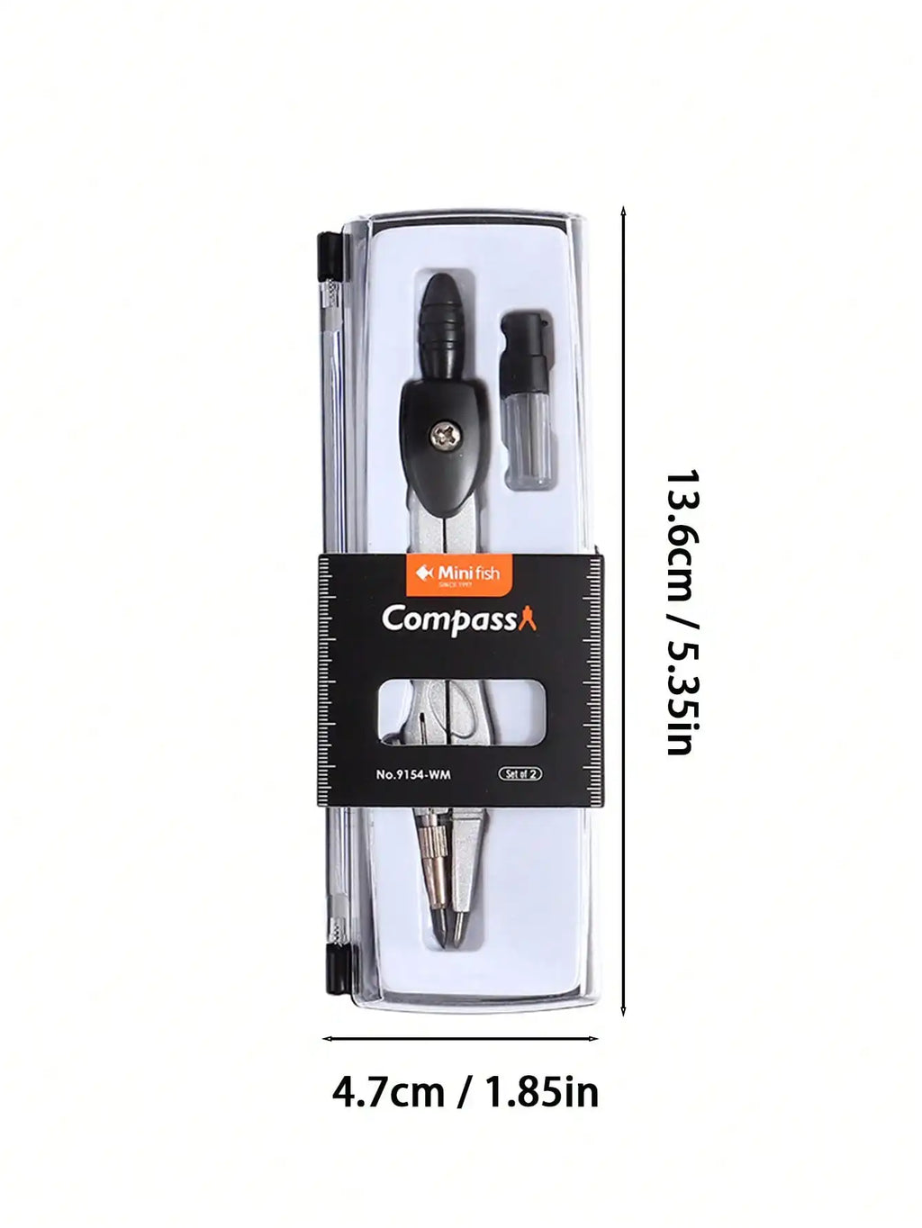 Precision Compass Set with Replaceable Tips – Drawing & Mapping Drawing Compass Set Qst