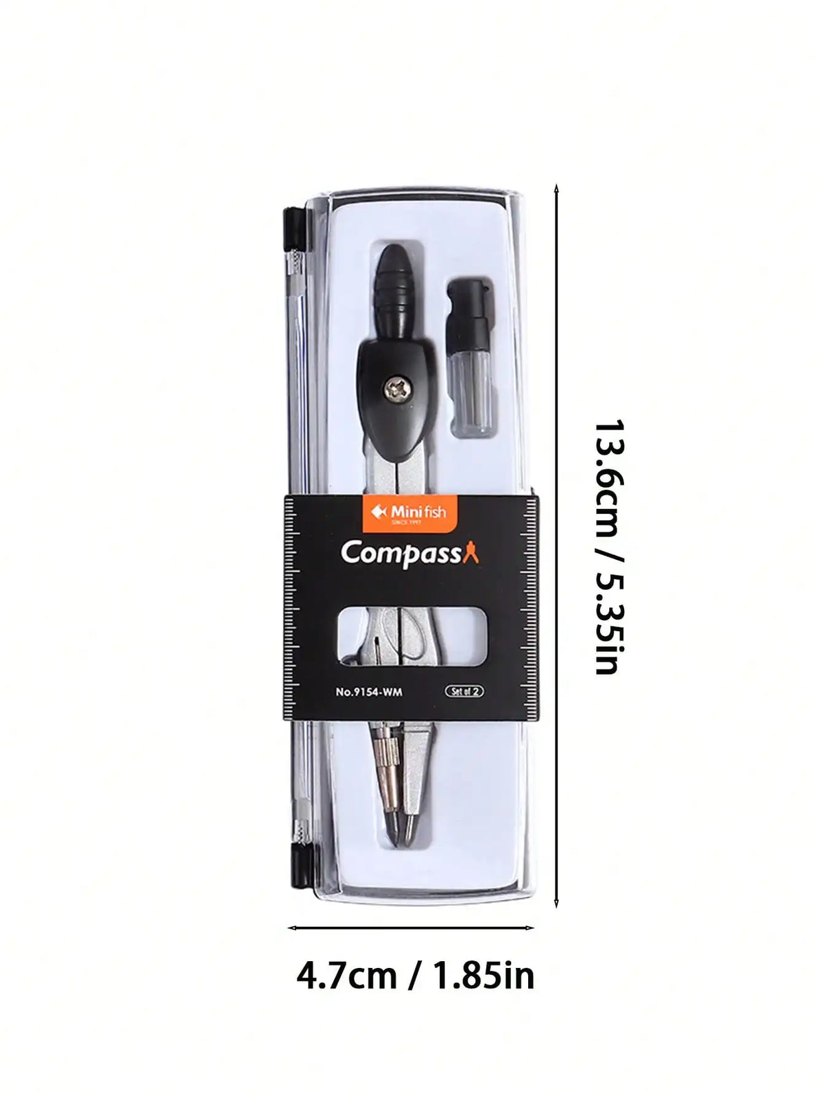 Precision Compass Set with Replaceable Tips – Drawing & Mapping Drawing Compass Set Qst