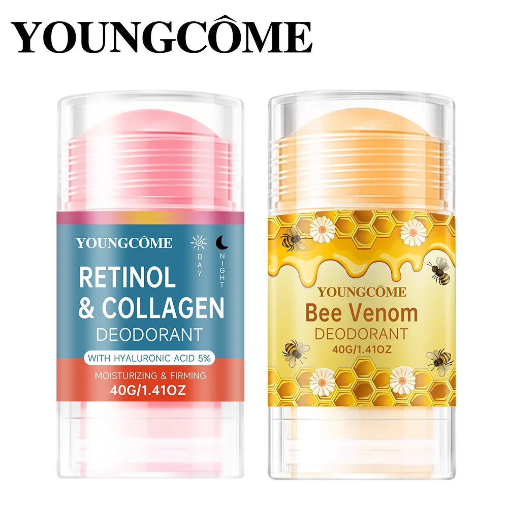 YOUNGCOME Retinol Collagen Bee Venom Deodorant Stick Deodorant Stick Qst