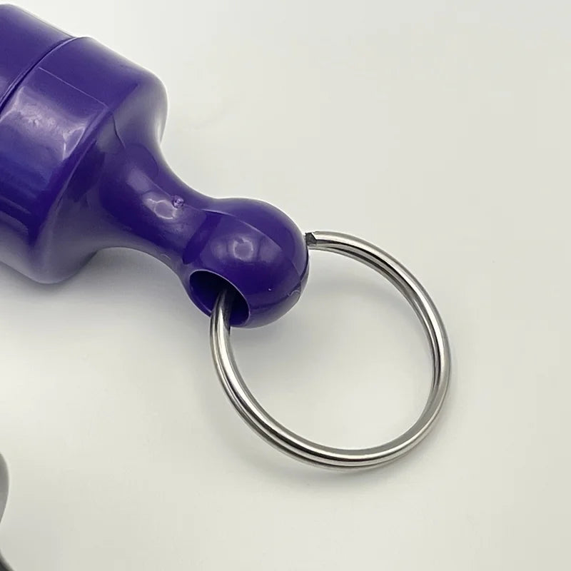 Magnetic Detachable Carabiner Clip Keychain D-Buckle Key Ring Carabiner Keychain Clip Qme