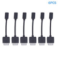 USB-C LED Charging & Data Adapter Cable for Game Console USB-C Adapter Cable Qme 6PCS
