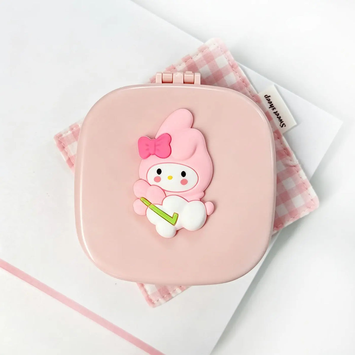 Hello Kitty Kuromi Portable Jewelry & Makeup Storage Box Jewelry Storage Box Qme 1