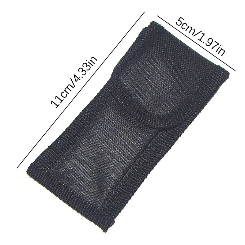 Nylon Folding Knife Pouch – Outdoor Camping Tool Storage Sheath Knife Storage Pouch Qst