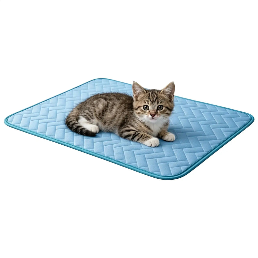 Dog Cooling Mat – Cold Kennel Pad for Puppies & Pets Pet Cooling Mat Qme