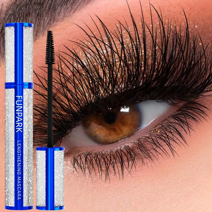 Qme Black Waterproof Lengthening & Curling Mascara Lengthening Mascara Qme