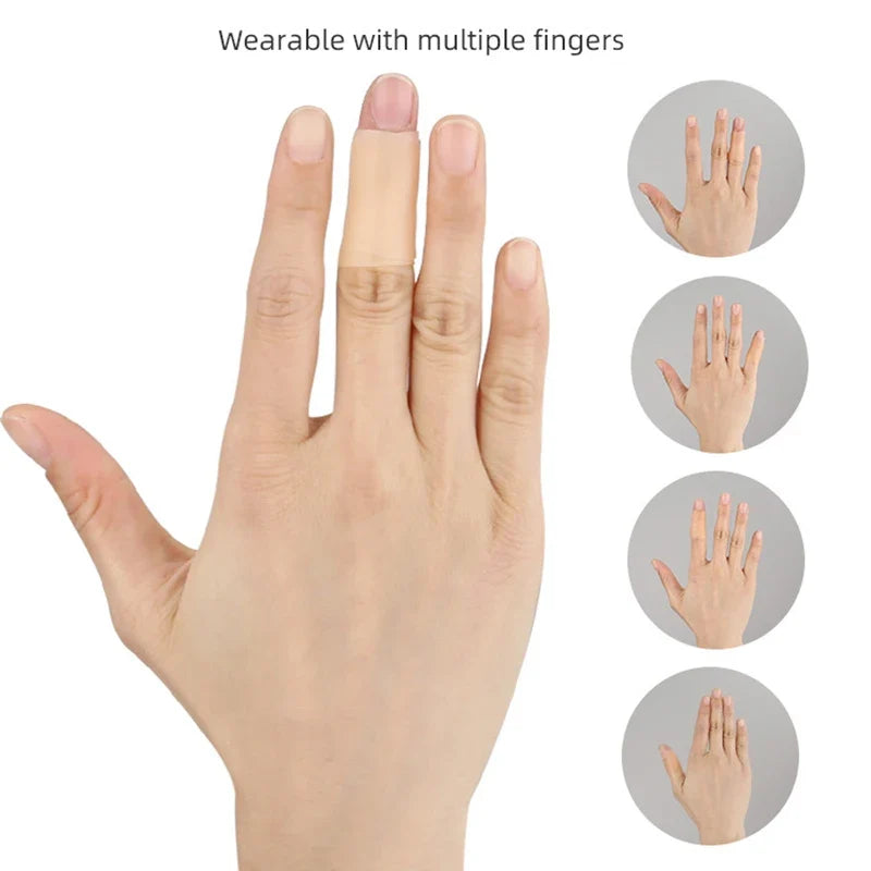 Breathable Silicone Finger Bandage – Soft Protective Patch Finger Protective Bandage Qme