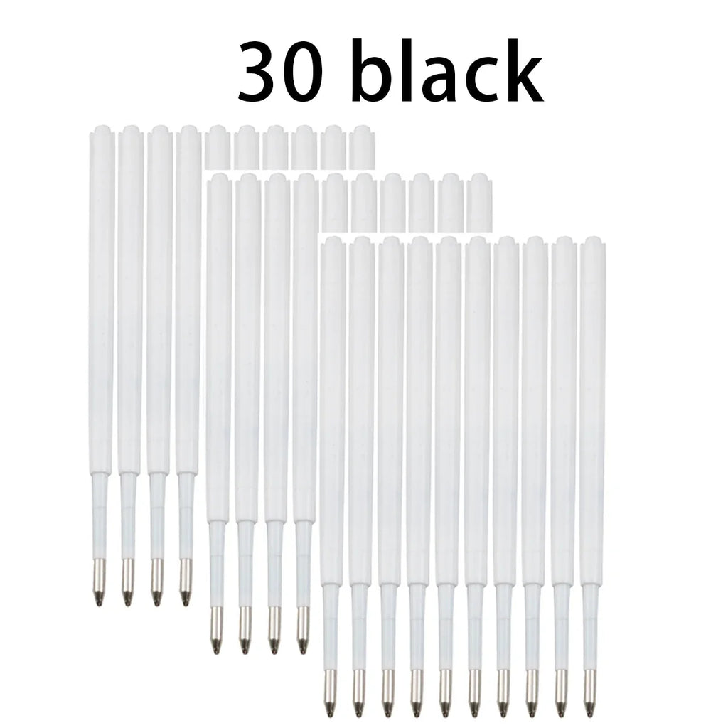 10-Pack G2 Ballpoint Pen Refills – Blue & Black Ink Pen Refills Qme 30 black
