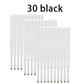 10-Pack G2 Ballpoint Pen Refills – Blue & Black Ink Pen Refills Qme 30 black