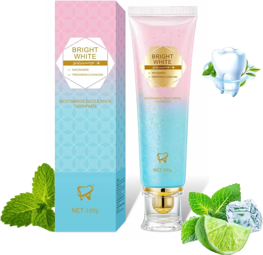 Niacinamide Whitening Toothpaste – Brightens & Protects Enamel Whitening Toothpaste Qme