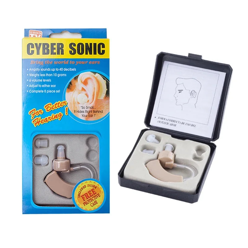 BTE Personal Sound Amplifier – Adjustable & Portable Sound Amplifier Qst