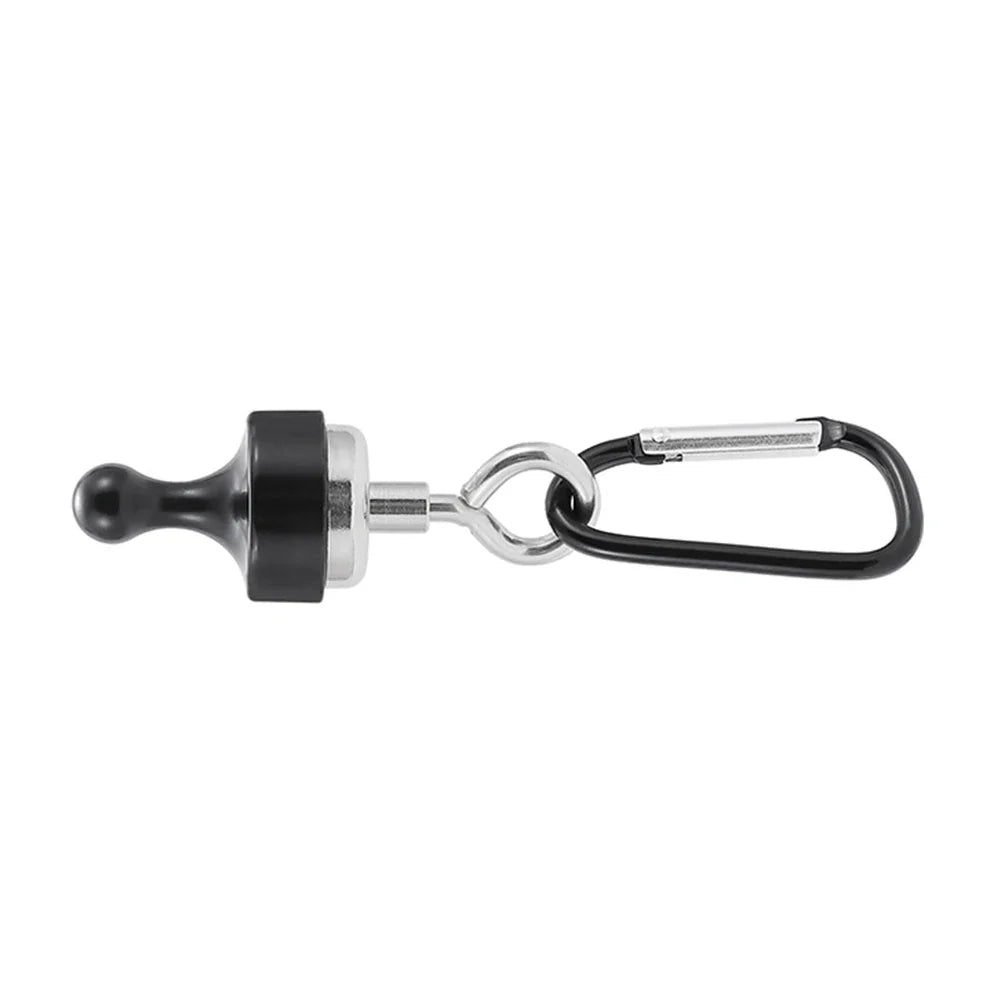 Heavy Duty Magnetic Carabiner Hooks – Strong Hanging Clips Magnetic Carabiner Hook Qme