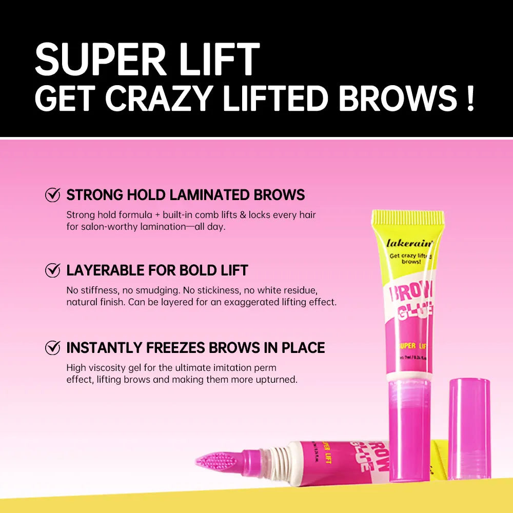 Lakerain Eyebrow Shaping Gel – Waterproof Long-Lasting Brow Gel Eyebrow Shaping Gel Qst