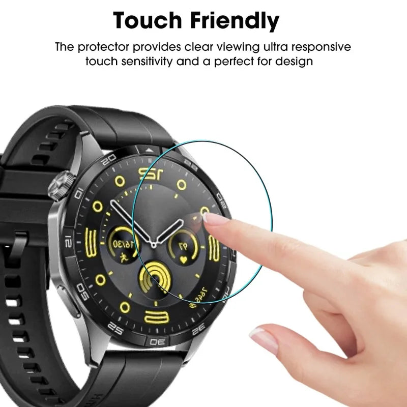 2.5D Tempered Glass Screen Protector – Huawei Watch GT4 Watch Screen Protector Qme