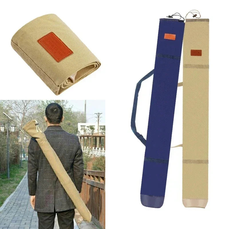 Portable Folding Fishing Rod & Umbrella Bag – Large Capacity Fishing Rod Bag Qme