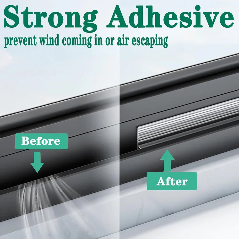 2M TPE Door Bottom Seal Strip – Flexible, Cuttable & Easy Install Door Bottom Seal Strip Qme