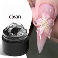 3D Carved Nail Extension Gel Polish | 5D Multigel, 6 Colors Sculpting Nail Gel Qme 02