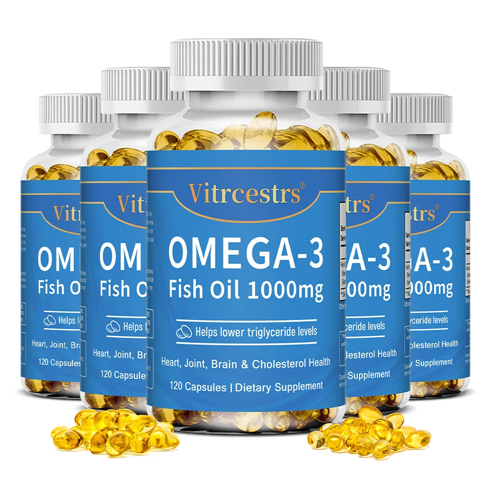 ZENVITALIZE Omega-3 Fish Oil 1300mg | EPA & DHA Supplement Omega-3 Supplement Qst