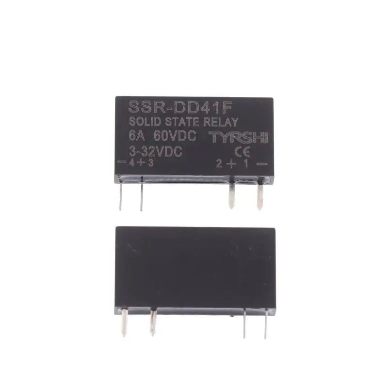 SSR-41FDD 41FDA Compact Solid State Relay DC 6A DIN Rail Solid State Relay Qme