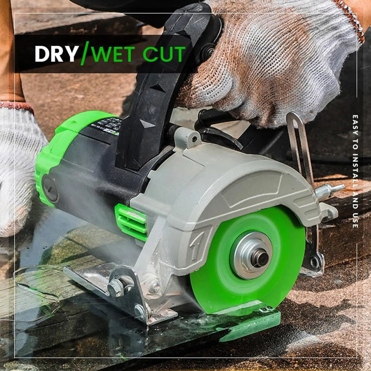 Diamond Cutting Disc 100mm for Glass, Marble & Ceramic Tile Diamond Cutting Disc Qme