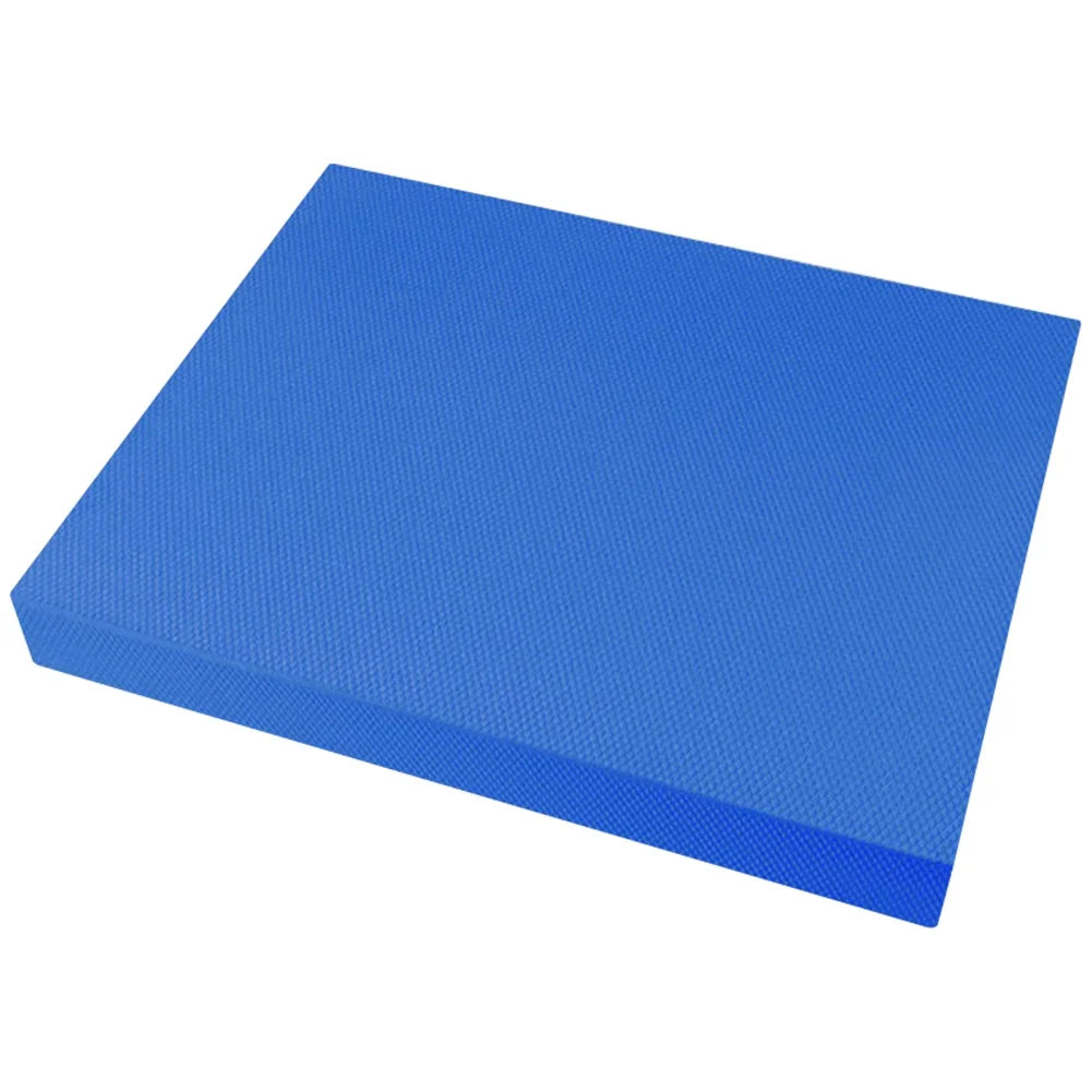Yoga Balance Pad Thickened TPE Foam Cushion | Fitness Mat Balance Foam Pad Qme Blue