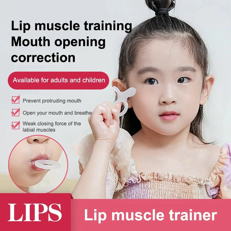 Silicone Lip Biting Corrector – BPA-Free Oral Trainer Device Oral Habit Corrector Qme