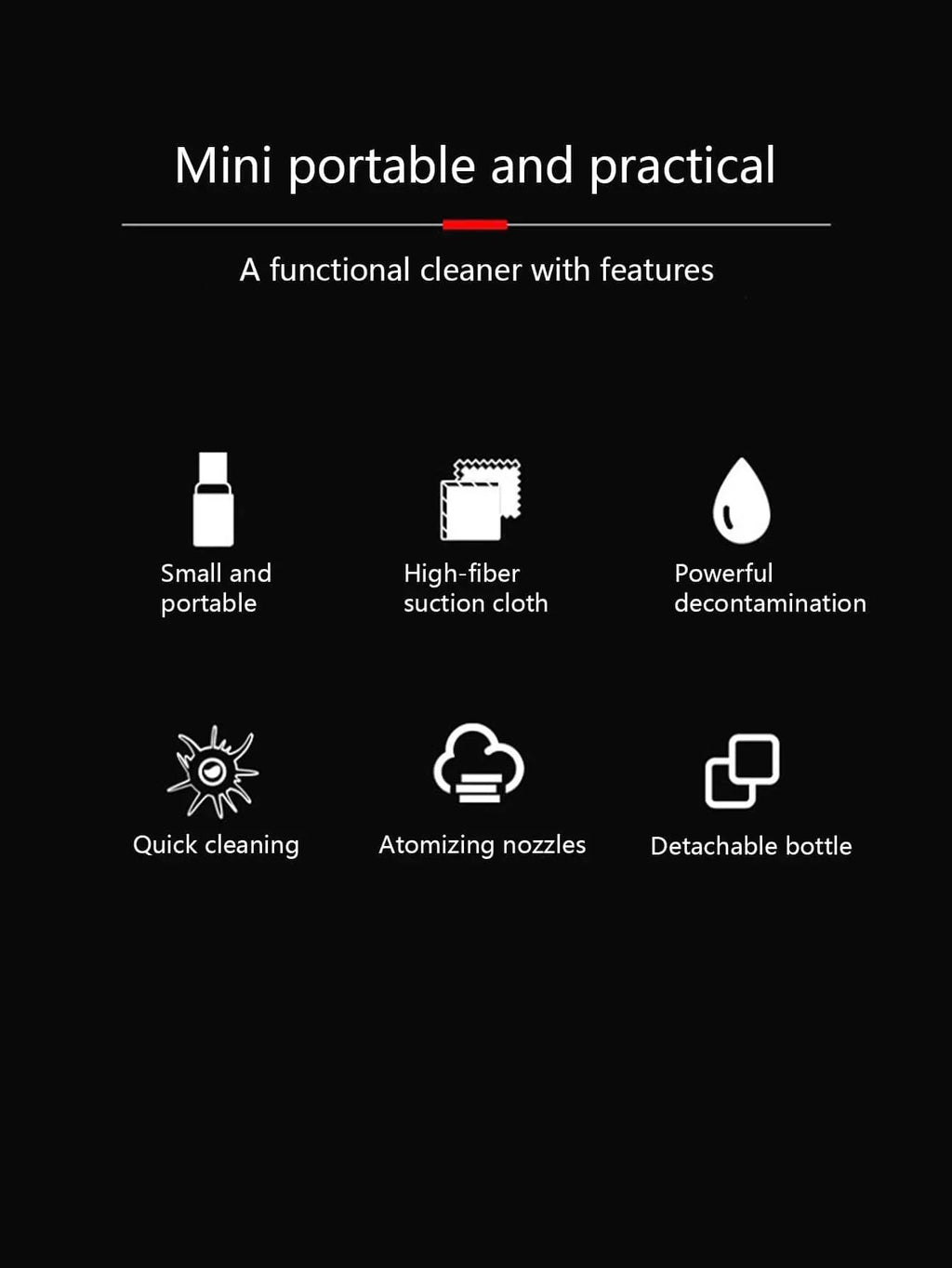 Portable Screen Cleaner Kit – Phone, Tablet & Computer Screen Cleaning Kit Qme