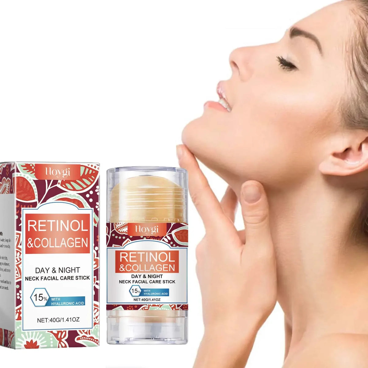Retinol Collagen Neck Cream – Firming, Lifting & Moisturizing Neck Firming Cream Qme