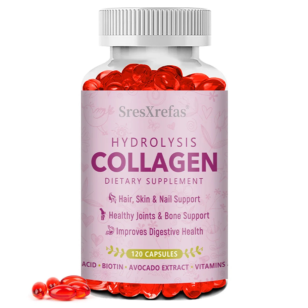 ZENVITALIZE Collagen 500mg – Skin, Hair, Nails & Joints Collagen Supplement Qst 120 count-1 bottle