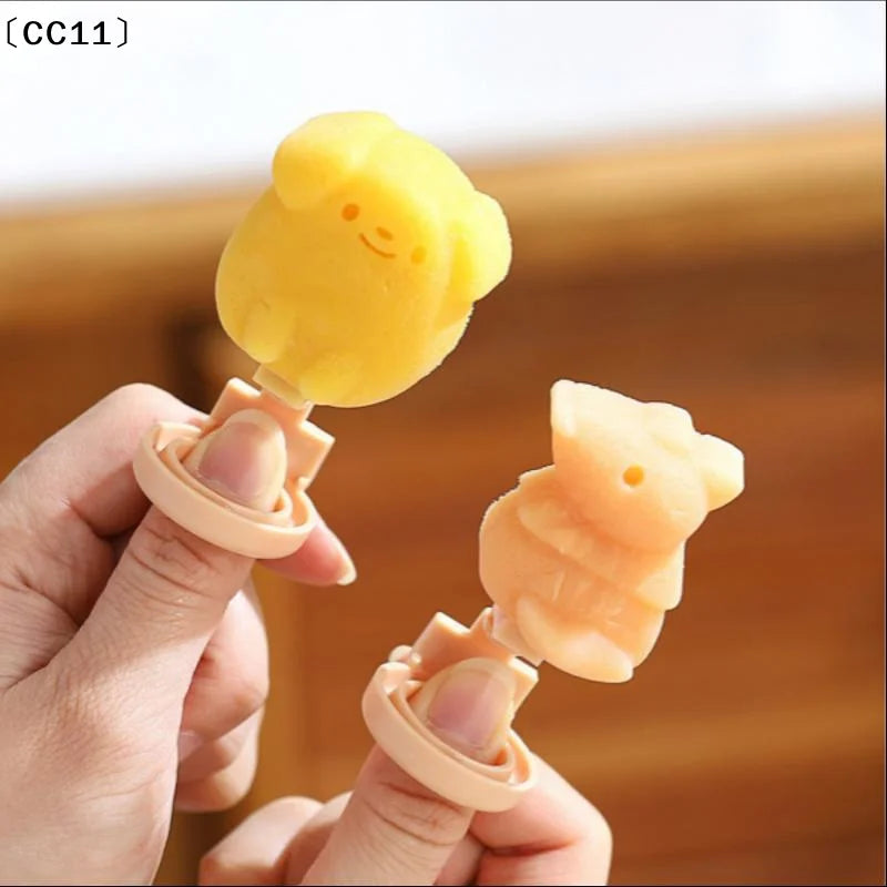 Animal Popsicle Molds Set with Lids & Sticks – DIY Ice Cream Popsicle Mold Set Qme