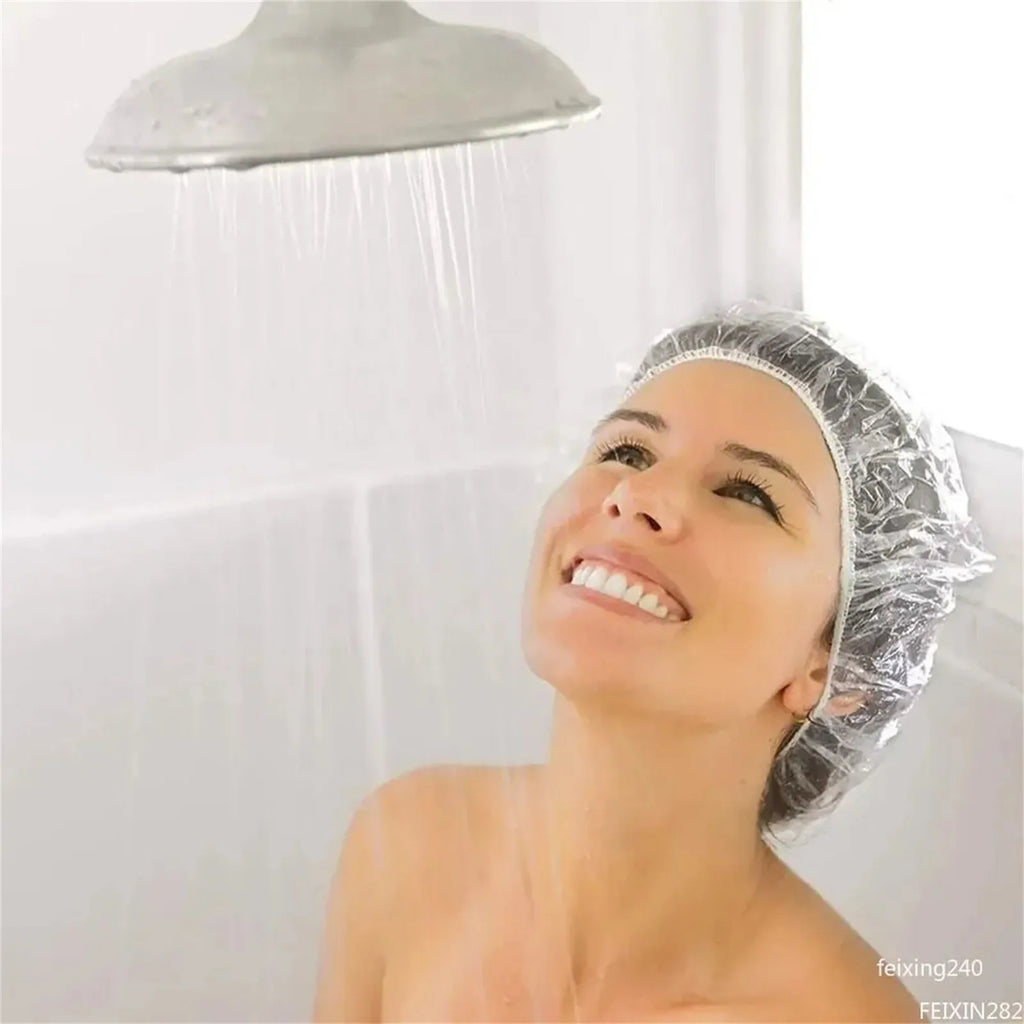 Disposable Shower Caps Thickened Waterproof – 100/200/400 Pack Disposable Shower Caps Qme