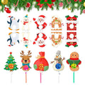 Christmas Snowman Lollipop & Candy Holders – Cute Party Supplies Holiday Candy Holder Qme 10pcs China Mainland Other