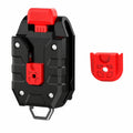 Universal Tool Belt Clip Quick Release Buckle & Hook Tool Belt Clip Qme C-Red