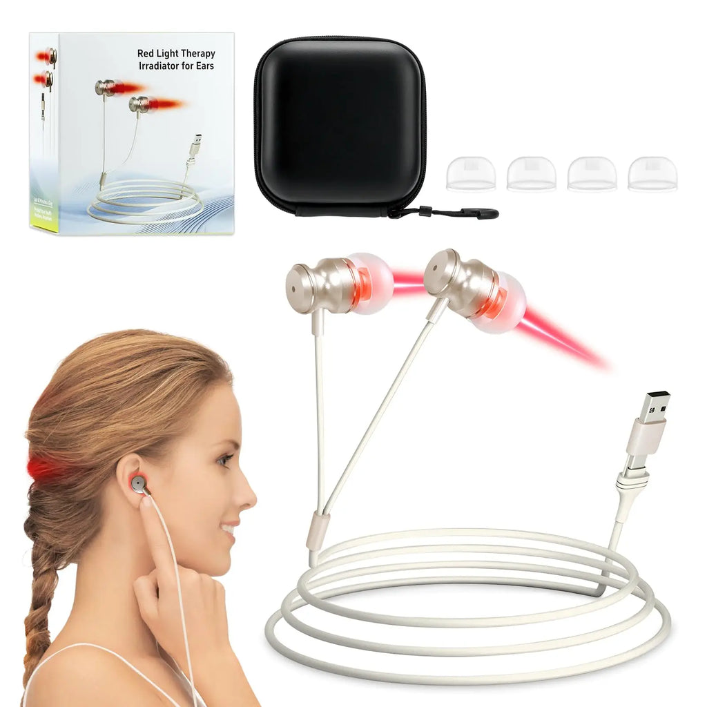 650nm LLLT Ear Laser Irradiator – Low-Level Light Therapy Device Ear Light Therapy Device Qst