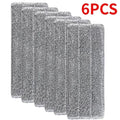 6-Pack Microfiber Mop Pads Replacement – Washable Spray Mop Cloths Replacement Mop Pads Qme 6PCS