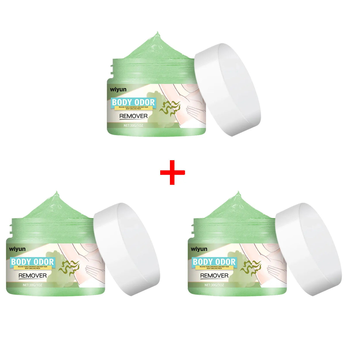 WIYUN Underarm Deodorant Cream – Antiperspirant 30g/60g/90g Deodorant Cream Qst 90g