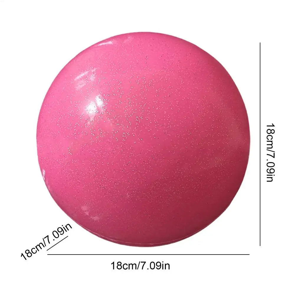 Anti-Burst Exercise Balance Ball – Gym & Fitness Stability Fitness Stability Ball Qme Pink