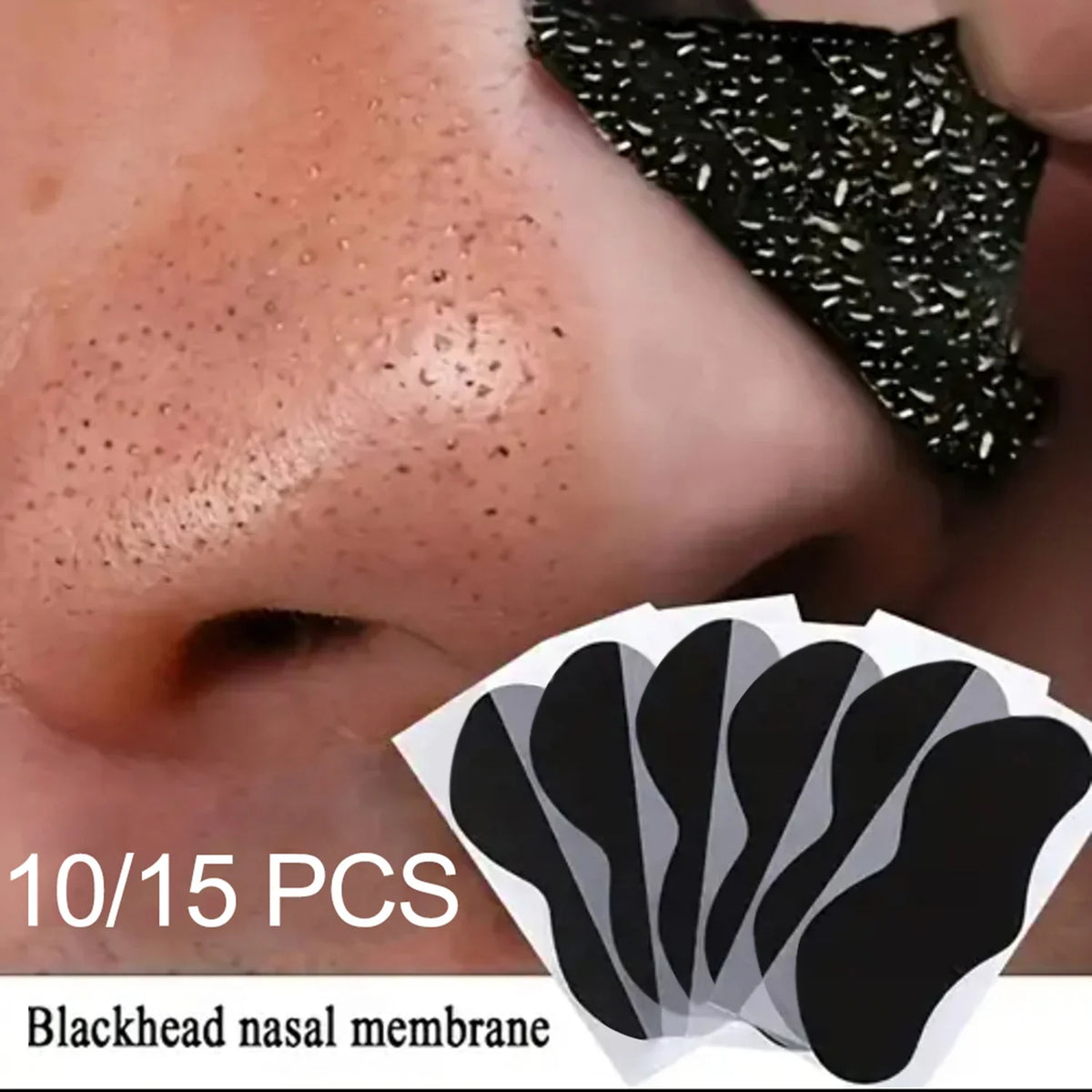 Qme Blackhead Remover Nose Patches – Gentle Deep Clean Nose Cleansing Patches Qme