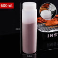 400 Clear Plastic Spice Jar Shaker Lids – Kitchen Seasoning Spice Jar Shaker Lids Qme 600ML