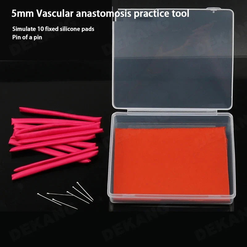 Microsurgery Anastomosis Simulation Blood Vessel Model 2mm & 5mm Surgical Training Model Qme b