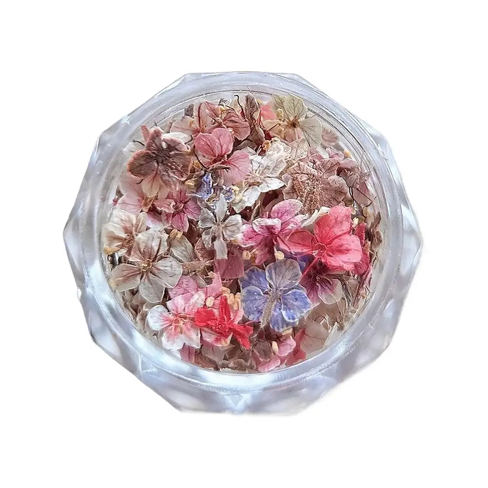 3D Dried Flower Nail Art Stickers – Floral Decal Mix Nail Art Stickers Qme C CN