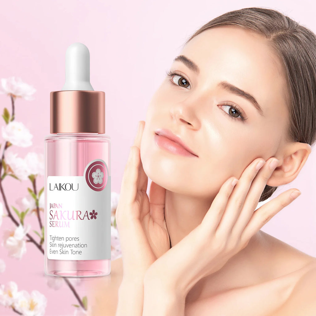 Sakura Whitening Face Serum – Brighten & Tighten Pores Brightening Face Serum Qst